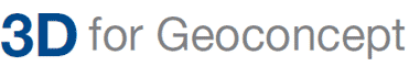 logo 3D for Geoconcept