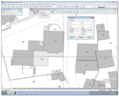 Un outil de contrainte de saisie pour faciliter la construction des objets